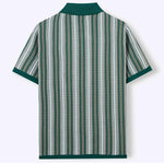 KZZ Men's High-Quality Short-Sleeve Knit Shirt