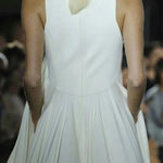 Loose Sleeveless Pockets Solid Color Split-Joint Round-Neck Maxi Dresses