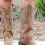Vintage Studded Cowgirl Boots