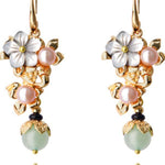 Original Flower Pearl Earrings