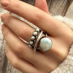 Pearlinlay Opening Ring