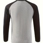 Bryson | Two-Tone Raglan Long Sleeve Shirt