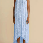 Versatility and Vintage Charm Pleated Drawstring Waist Tiered Maxi Skirt