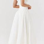 Milady strapless Midi Dress
