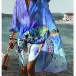 Chloe Williams | Printed Shirt Dress For Women