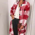Plaid Shirts Jacket Shacket Coats