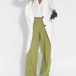 Women's Sleeveless V-Neck Chiffon Blouse Vest