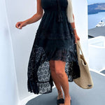 Sexy lace fishtail dress