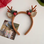 Nadorine Christmas Elk Hair Clip Decoration
