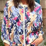 Fashion Loose Casual Jacket Zipper Style