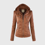 KAROLINE��� Chic and Distinctive Leather Jacket