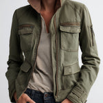 Outerdoor Utility Pocket Olive Green Cargo Jacket