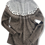 Martha | Stylish Winter Sweater Featuring Sheep Jacquard Design