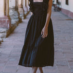 V-NECK FASHIONABLE REVERSIBLE DRESS