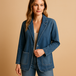 Rive | Women's Fitted Denim Blazer