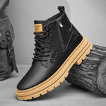 High Ankle Genuine Leather Boots