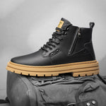 High Ankle Genuine Leather Boots