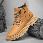 High Ankle Genuine Leather Boots
