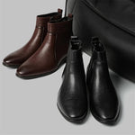 Mercer Zip Leather Boots