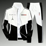 KZZ Men's Athletic Set Casual Sports Jacket and Jogging Pants
