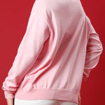 Christmas Guards Sequined Round Neck Casual Loose Sweatshirt