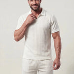 KZZ Retro Polo Shirt + Loose-fitting Shorts