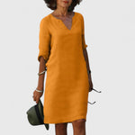 Kimberly | Comfortable V-Neck Dress