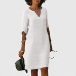 Kimberly | Comfortable V-Neck Dress