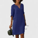 Kimberly | Comfortable V-Neck Dress