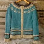 Fiona | Retro Icelandic Knit Cardigan