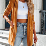 Lightweight Jacket Long Sleeve Jacket Coat Pullover With Pockets