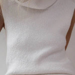 Turtleneck Tank Sweater