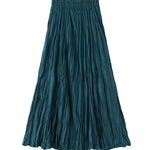 A-line mid-length winter skirt with sweater