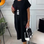True | Stylish Short Sleeved Dress