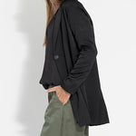 Long Sleeve Lapel Leisure Blazers Plain Slim Fit Top Casual Office Jackets