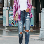 Sights Set on You Sequin Blazer