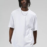 KZZ Men's Classic Beige Moisture-Wicking Crew Neck T-Shirt