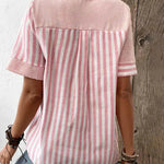 Lila™ | Soft Striped Blouse
