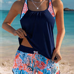 Poppy | Flower Print Tankini