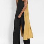 Elegant Solid Color Sleeveless Cardigan