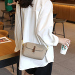PU Crossbody Purse Ladies Leather Shoulder Bag Luxurious Leather Shoulder Purse Casual Clutch Purses