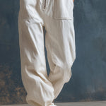 Stylish Silhouette White Denim Sleeveless Jumpsuit