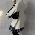 CREAM KNIT SWEATER