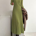 Khloe | Elegant Knit Maxi Dress