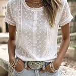 Amélie™ | Lace Detail Blouse