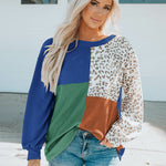 Nadorine Crewneck Doll Sleeves Rib Knit Pullover