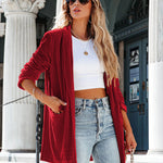 Lightweight Jacket Long Sleeve Jacket Coat Pullover With Pockets
