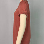 Short Sleeves Solid Color Round-Neck T-Shirts Tops