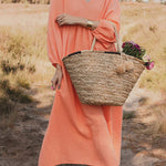 Casual Simplicity Solid Patchwork A Line Dresses