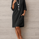 Francine – Flowy Tummy-Flattering Midi Dress
